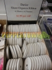 Darice Organza Ribbon Roll