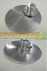 Aluminium Disc Polishing Head 6"- Plain right hand thread 1/2" U.N.F
