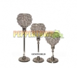 Anglo Indian Style Votives-Set of 3