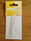 Beadsmith Twisted Wire Needle FINE â€“ packet of 10