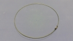 Colour Plated Necklace - Lime Green