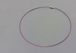 Colour Plated Necklace - Pink