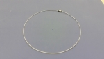 Colour Plated Necklace - White