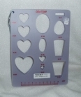 Plastic Templates - Heart
