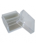 Square Gemstone Box â€“ 28 x 28mm POD - White